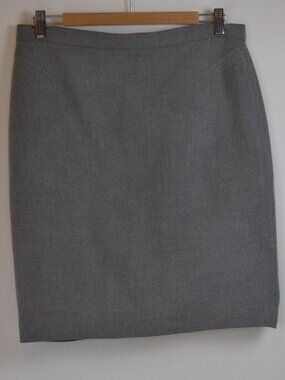 Ann Taylor Loft Soft Flannel Pencil Skirt  Size 10